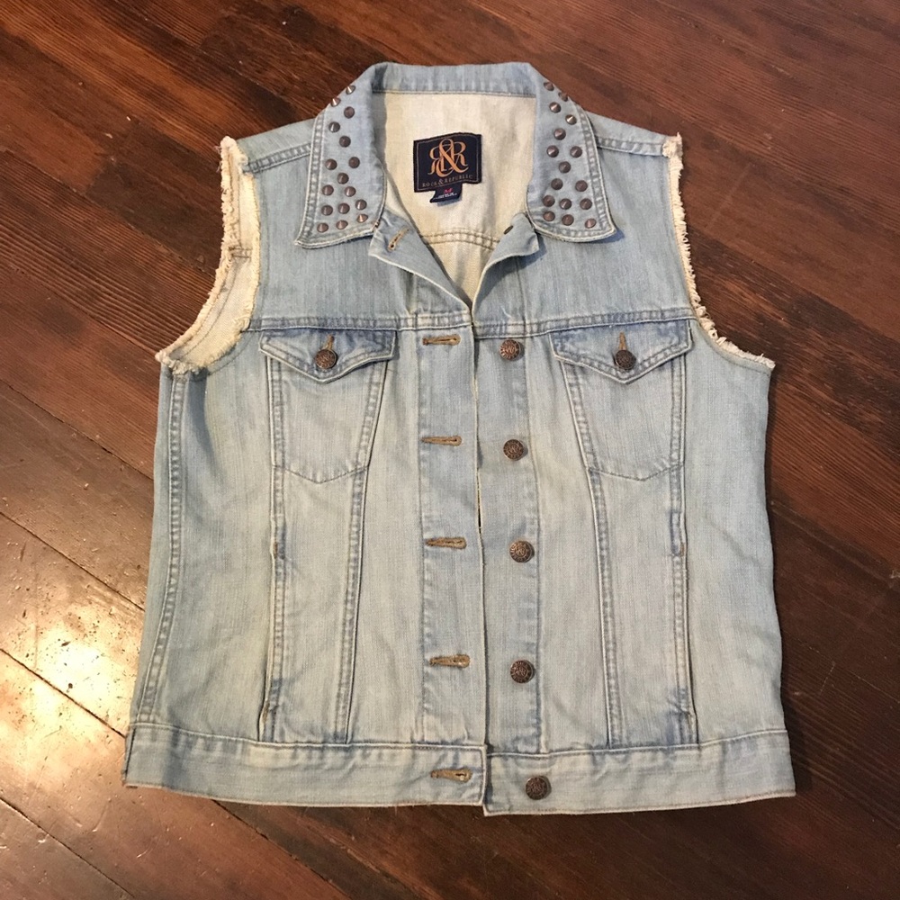 Rock & Republic Jean Vest - Picture 1 of 4
